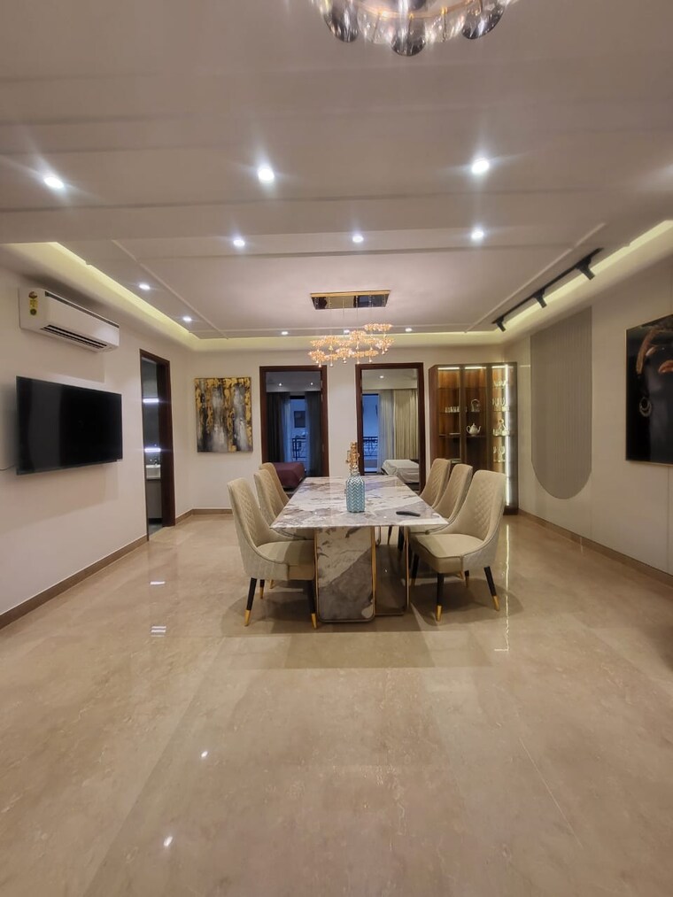 Living Room, omaxe-designer-villas-mayfield-garden 4 Bedroom 4500 Sq.Ft. Builder Floor In Sector 51 Gurgaon 9526369