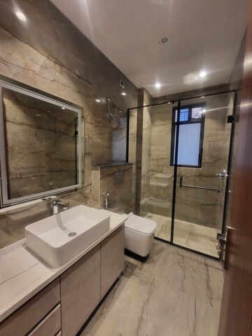 Bathroom in 4 BHK Builder Floor at Omaxe Designer Villas Mayfield Garden, Sector 51 – for Sale