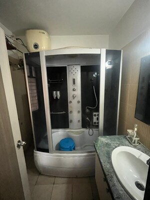 Bathroom in 3 BHK Penthouse at BU Bhandari Acolade, Kharadi – for Rent