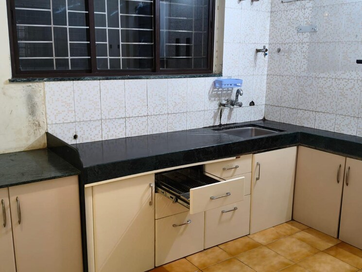 Kitchen, dsk-akash-ganga 1 Bedroom 650 Sq.Ft. Apartment In Aundh Pune 9526388
