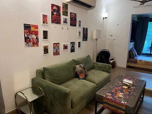 Living Room in 2 BHK Apartment at Apsara Apartments, Pali Hill – for Rent