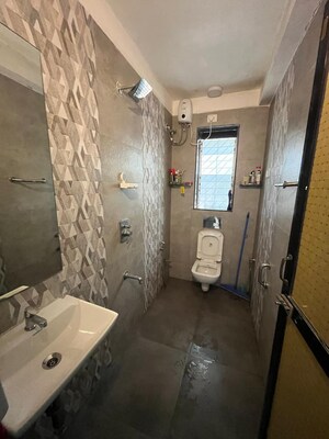 Bathroom in 2 BHK Apartment at Apsara Apartments, Pali Hill – for Rent