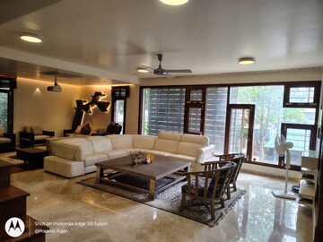 Living Room in 5 BHK Independent House at Deccan Heritage, New Bel Road – for Rent