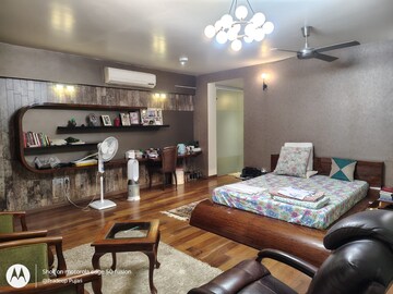 Master Bedroom in 5 BHK Independent House at Deccan Heritage, New Bel Road – for Rent