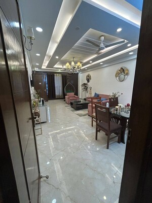 Living Room in 3 BHK Apartment at Saket – for Rent