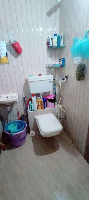 Attached Bathroom in 2 BHK Apartment at Border Road Housing Society, Dhanori – for Rent