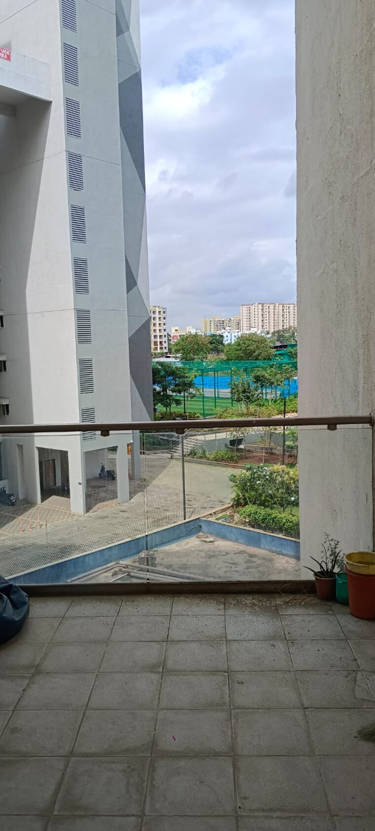 Balcony, marvel-fria 2 Bedroom 955 Sq.Ft. Apartment In Wagholi Pune 9526609