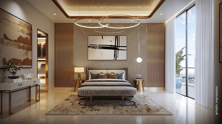 Bedroom, m3m-capital 3 Bedroom 1665 Sq.Ft. Apartment In Sector 113 Gurgaon 9526618