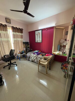 Living Room in 2 BHK Apartment at Wakad – for Sale