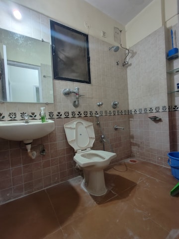 Bathroom in 2 BHK Apartment at Raunak Laxmi Narayan Residency, Pokhran Road No Two – for Rent