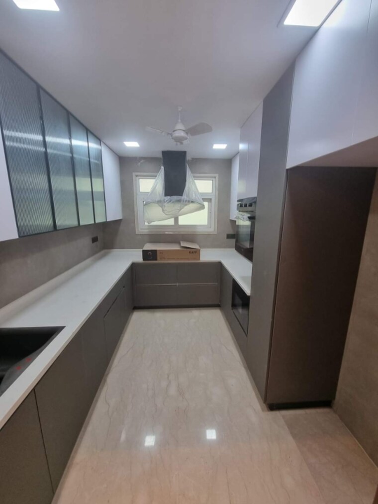 Kitchen, greater kailash i 3 Bedroom 3300 Sq.Ft. Builder Floor In Greater Kailash I Delhi 9526682