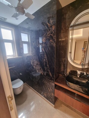 Attached Bathroom in 3 BHK Builder Floor at Greater Kailash I – for Rent