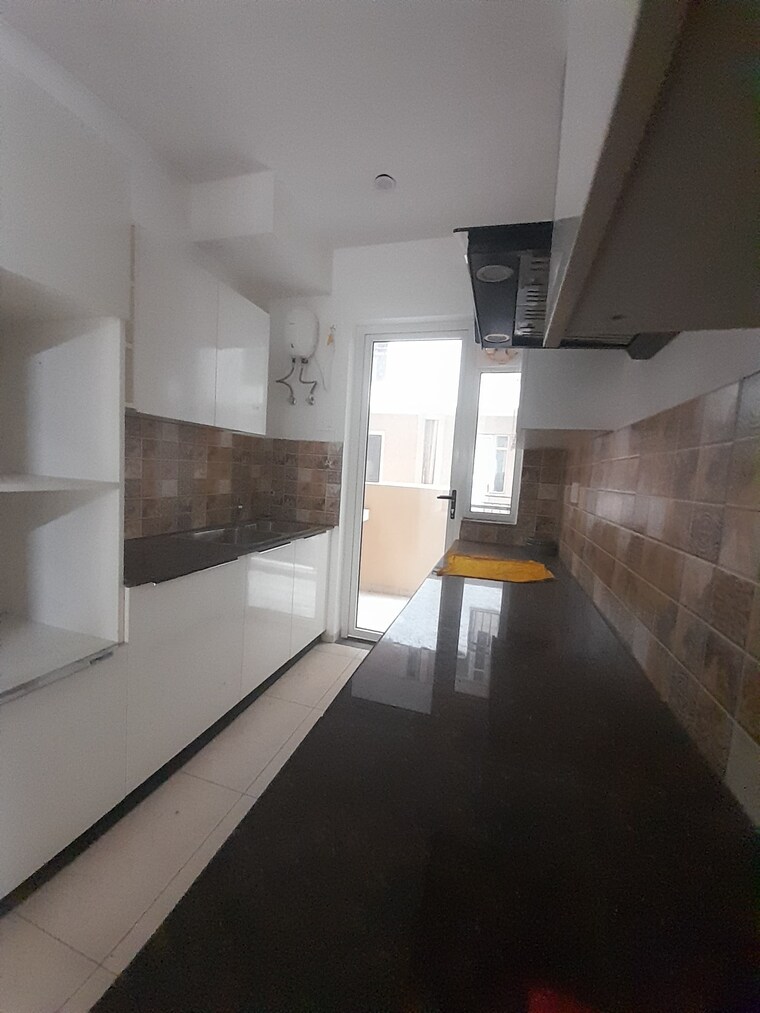 Kitchen, maxxus-elanza 3 Bedroom 1100 Sq.Ft. Apartment In International Airport Road Zirakpur 9526668