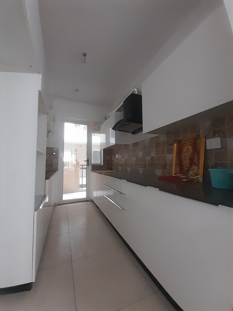 Kitchen, maxxus-elanza 3 Bedroom 1100 Sq.Ft. Apartment In International Airport Road Zirakpur 9526668