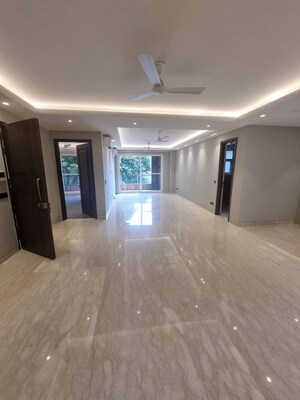 Living Room in 3 BHK Builder Floor at Greater Kailash I – for Rent