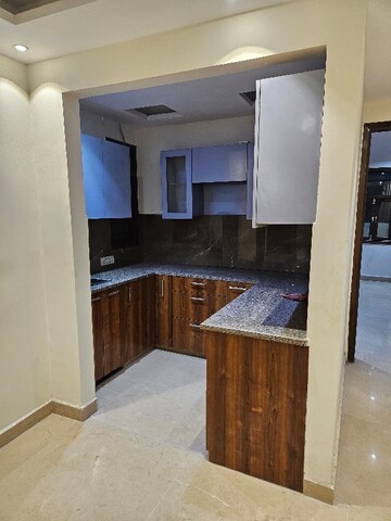 Kitchen in 3 BHK Builder Floor at Mansarover Garden – for Sale