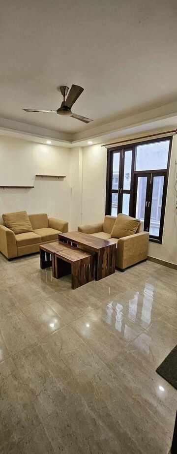 Living Room in 1 BHK Builder Floor at Saket – for Rent
