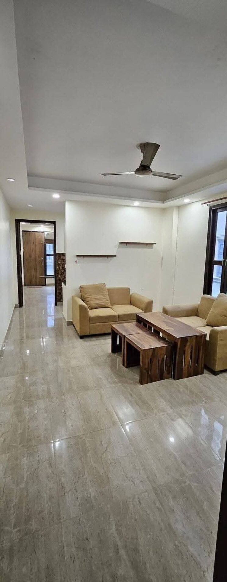 Living Room, saket 1 Bedroom 450 Sq.Ft. Builder Floor In Saket Delhi 9526713