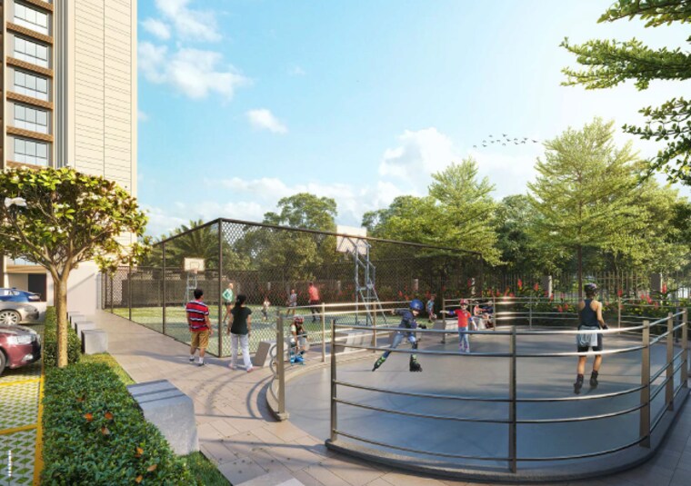 Swimming Pool, adani-ambrosia 4 Bedroom 2065 Sq.Ft. Apartment In Shantigram Ahmedabad 9526715