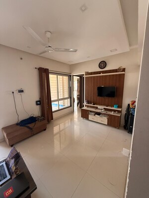 Living Room in 1 BHK Apartment at Millennium Acropolis 2, Wakad – for Rent
