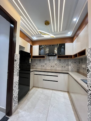 Kitchen in 4 BHK Builder Floor at Saket – for Rent