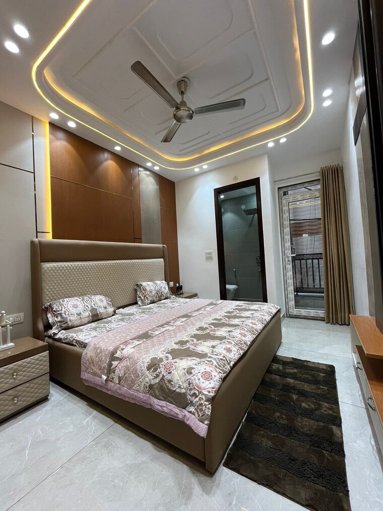 Bedroom, saket 4 Bedroom 1800 Sq.Ft. Builder Floor In Saket Delhi 9526772