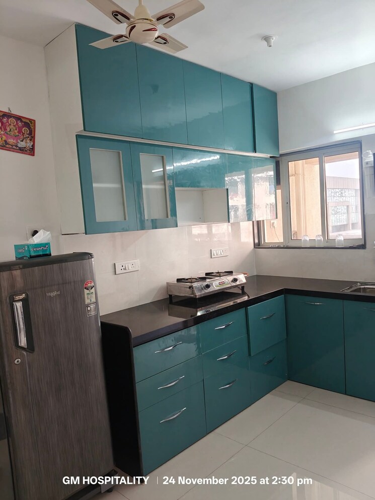 Kitchen, saket 2 Bedroom 900 Sq.Ft. Builder Floor In Saket Delhi 9526790