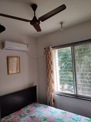 Bedroom in 2 BHK Apartment at NSG Royal One, Pimple Nilakh – for Rent