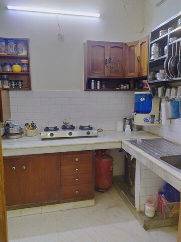 Kitchen in 2 BHK Builder Floor at Kalkaji – for Rent