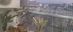 Balcony in 3 BHK Apartment at Aliens Space Station, Tellapur – for Rent