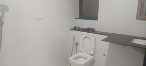 Bathroom in 3 BHK Apartment at Aliens Space Station, Tellapur – for Rent
