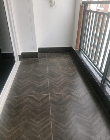 Balcony in 3 BHK Apartment at Greenmark Mayfair Apartments, Tellapur – for Rent