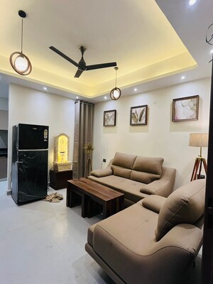 Living Room in 1 BHK Builder Floor at Saket – for Rent