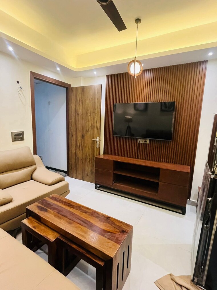 Living Room, saket 1 Bedroom 500 Sq.Ft. Builder Floor In Saket Delhi 9526893