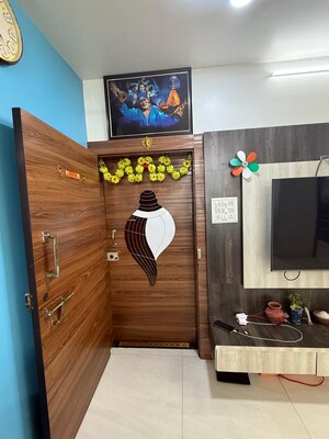 Kitchen in 2 BHK Apartment at Indravihar CHS, Kopar Khairane – for Sale
