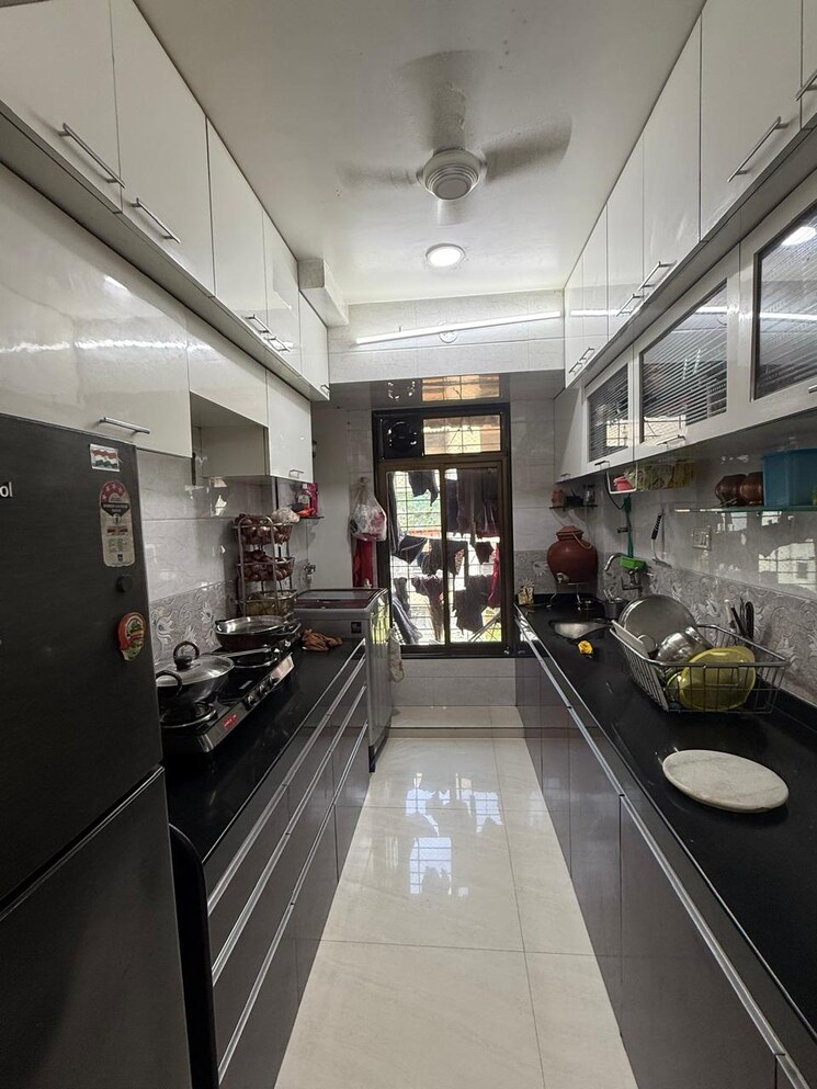 Kitchen, indravihar-chs 2 Bedroom 1000 Sq.Ft. Apartment In Kopar Khairane Navi Mumbai 9526897