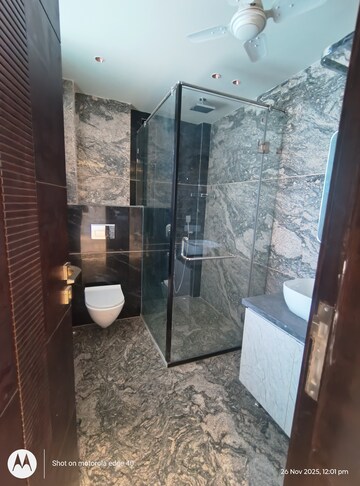 Staircase in 3 BHK Builder Floor at Sarvodaya Enclave – for Sale