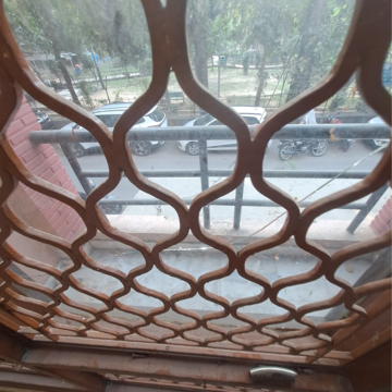 Staircase in 2 BHK Builder Floor at Malviya Nagar – for Rent