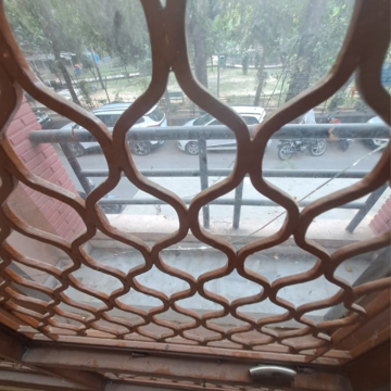 Staircase in 2 BHK Builder Floor at Malviya Nagar – for Rent