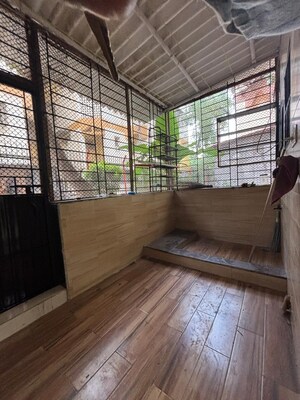 Balcony in 3 BHK Apartment at Ekta CHS Nerul, Nerul – for Rent