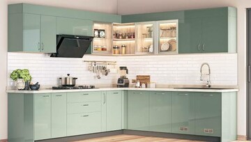 Kitchen in 3 BHK Builder Floor at Sector 104 – for Sale