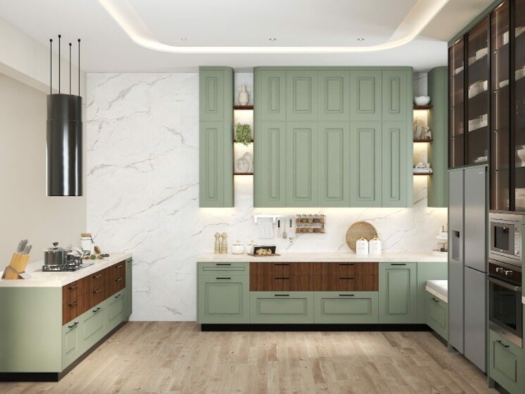 Kitchen, sector 104 3 Bedroom 1560 Sq.Ft. Builder Floor In Sector 104 Noida 9527000