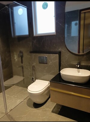 Bathroom in 3 BHK Builder Floor at Navraj The Antalyas, Sector 37d – for Sale