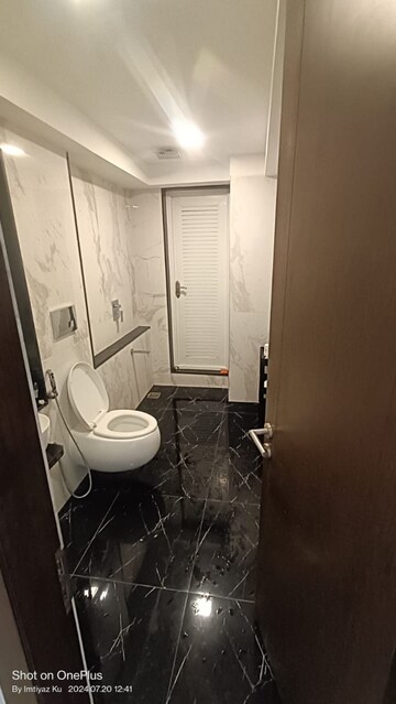 Bathroom in 2 BHK Apartment at Ruparel Ariana, Parel – for Rent