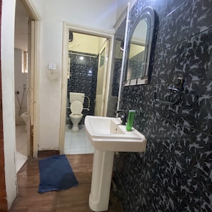 Bathroom in 3 BHK Apartment at Bopodi – for Rent