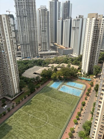 Balcony in 2 BHK Apartment at Lodha Amara, Kolshet Road – for Sale