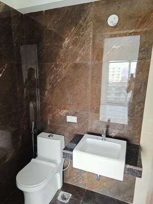 Bathroom in 2 BHK Apartment at Indiabulls One Indiabulls, Pokhran Road No Two – for Rent