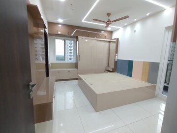 Master Bedroom in 3 BHK Apartment at Aparna Sarovar Zicon, Nallagandla – for Rent