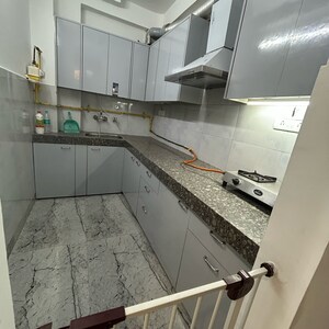 Kitchen in 2 BHK Builder Floor at Masjid Moth – for Rent