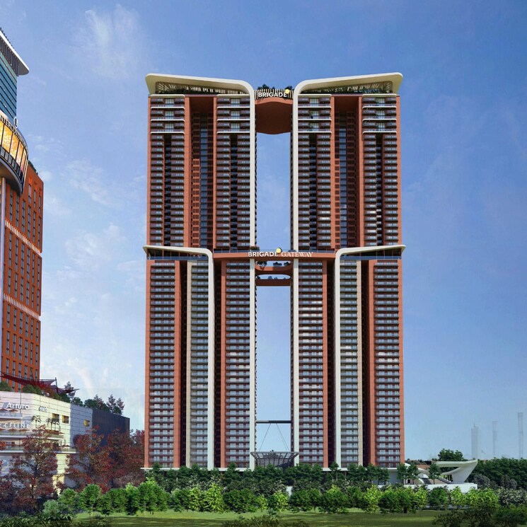 Exterior View, brigade-gateway 4 Bedroom 4980 Sq.Ft. Apartment In Kokapet Hyderabad 9527219